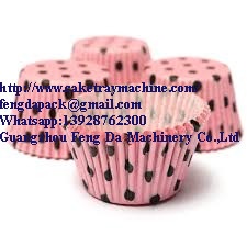 Automatic Greaseproof  Paper Cake Tray Forming Machine For Paper Food Trays